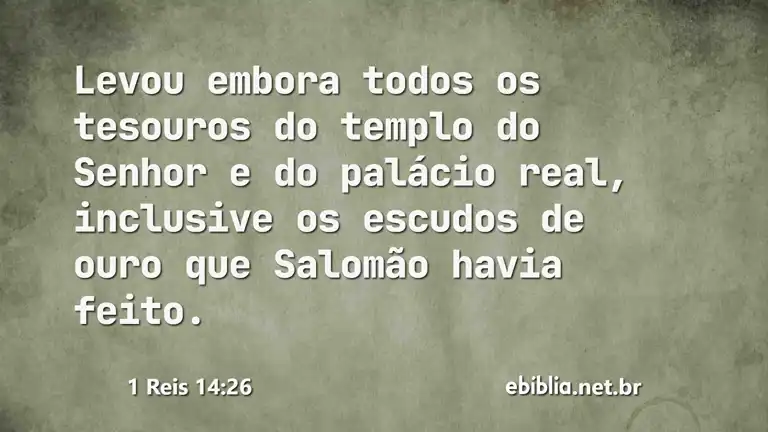 1 Reis 14:26