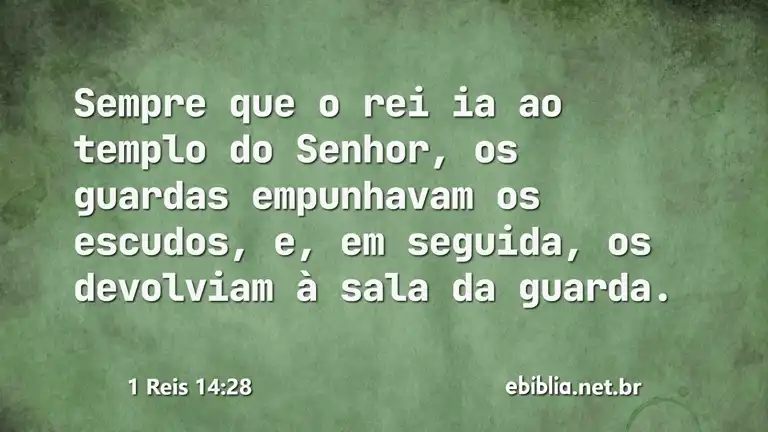 1 Reis 14:28