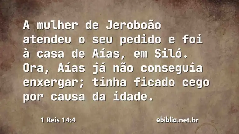 1 Reis 14:4