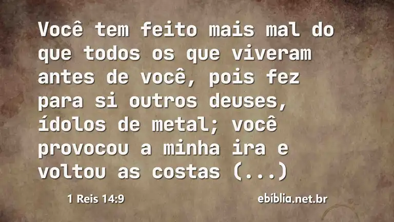 1 Reis 14:9