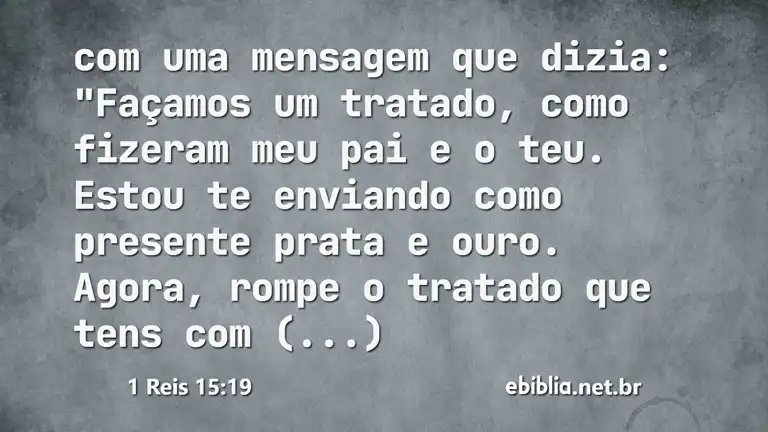 1 Reis 15:19