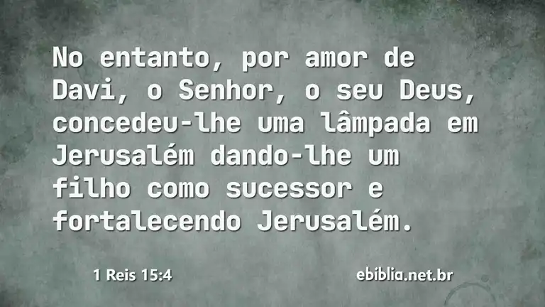 1 Reis 15:4