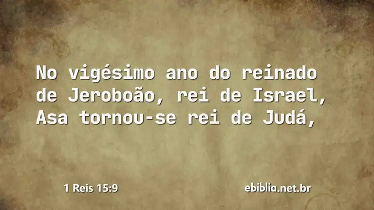 1 Reis 15:9