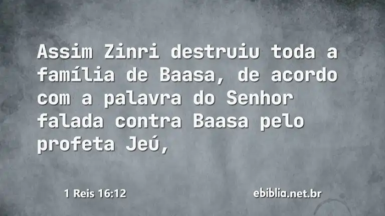 1 Reis 16:12