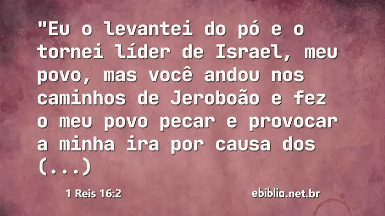 1 Reis 16:2