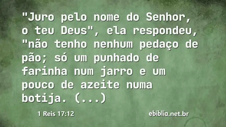 1 Reis 17:12