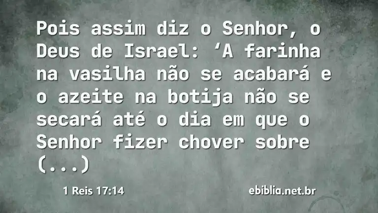 1 Reis 17:14