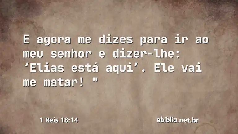 1 Reis 18:14