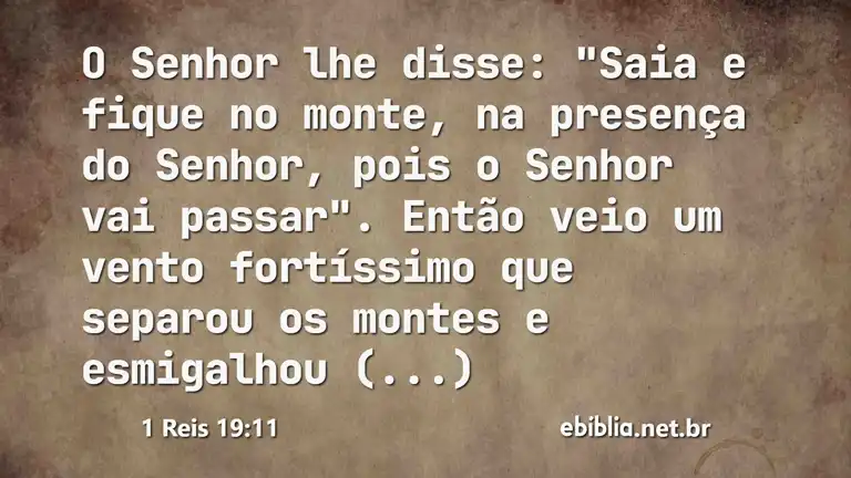 1 Reis 19:11