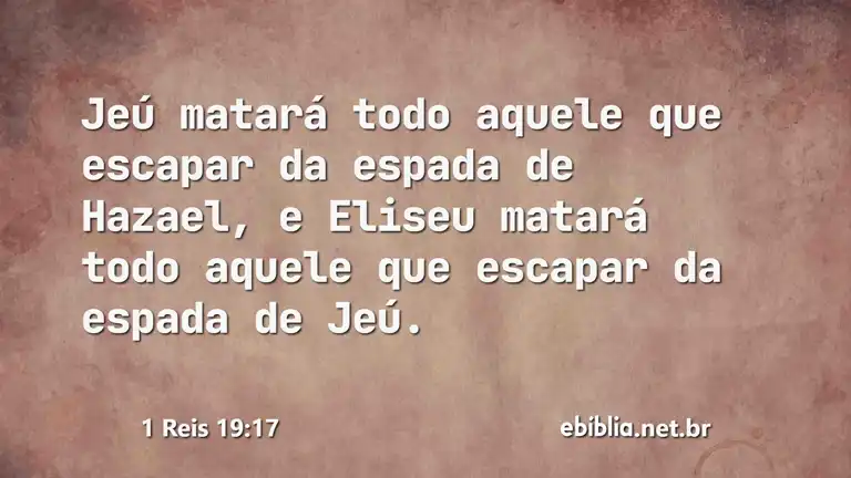 1 Reis 19:17