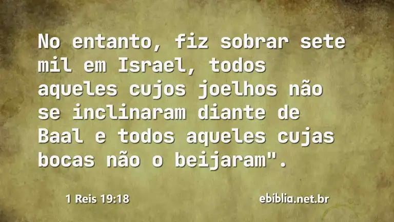 1 Reis 19:18