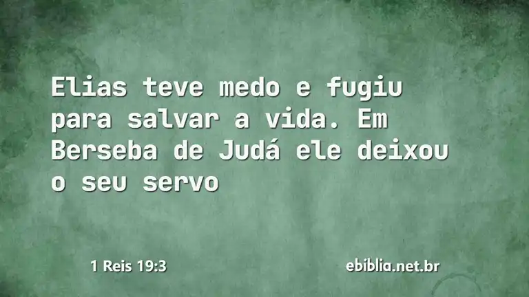 1 Reis 19:3