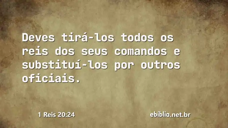 1 Reis 20:24