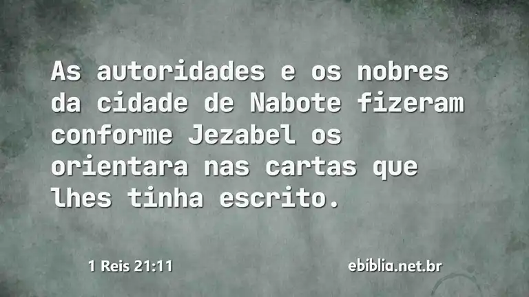 1 Reis 21:11