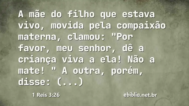 1 Reis 3:26