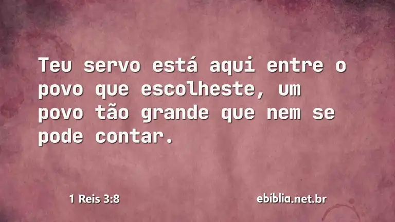 1 Reis 3:8