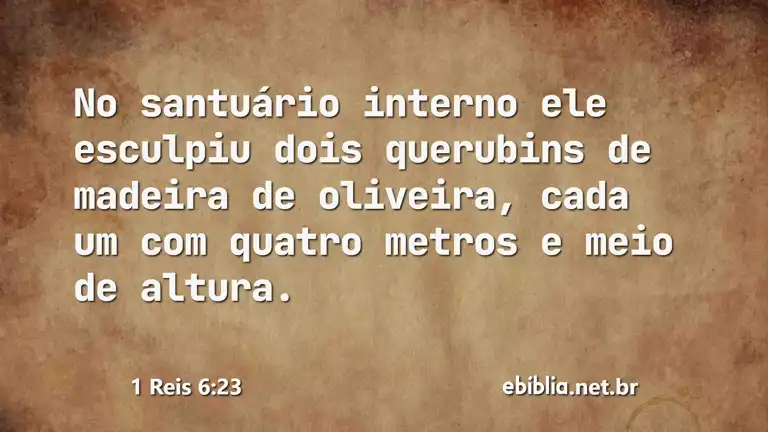 1 Reis 6:23