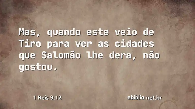 1 Reis 9:12