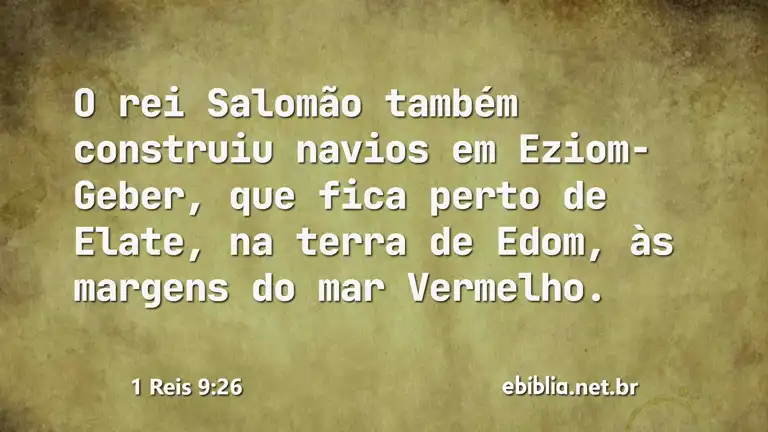 1 Reis 9:26