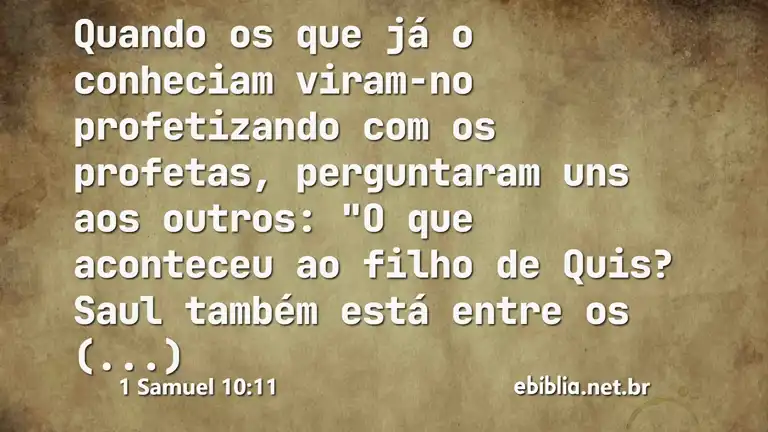 1 Samuel 10:11