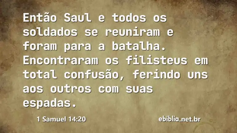 1 Samuel 14:20