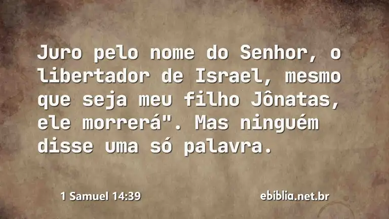 1 Samuel 14:39