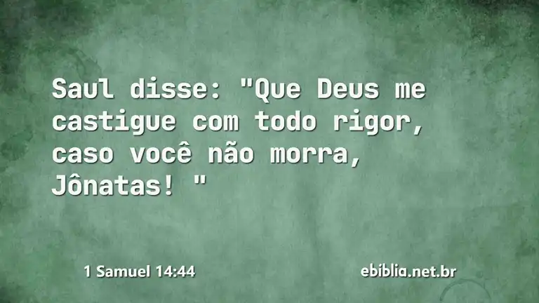 1 Samuel 14:44