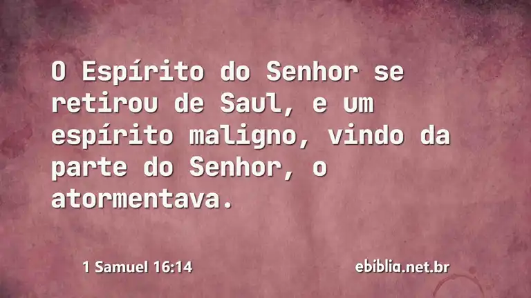 1 Samuel 16:14