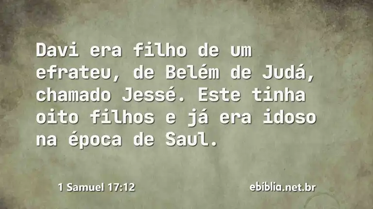 1 Samuel 17:12