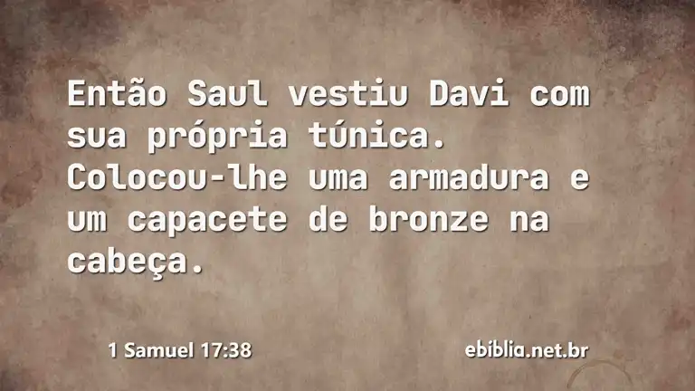 1 Samuel 17:38