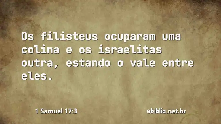 1 Samuel 17:3