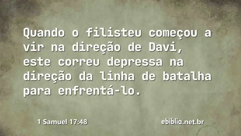 1 Samuel 17:48