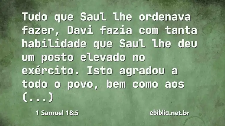 1 Samuel 18:5