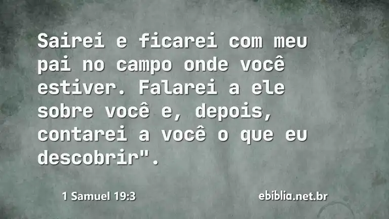 1 Samuel 19:3