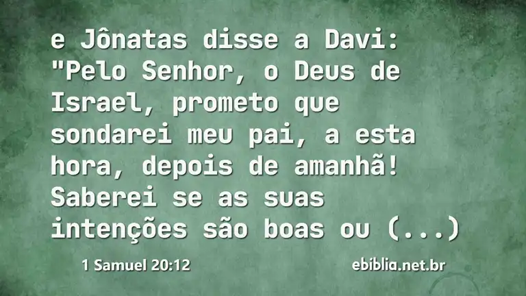 1 Samuel 20:12