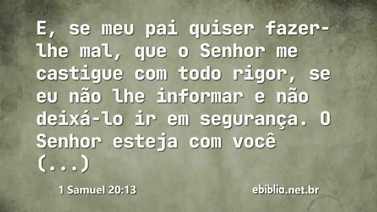 1 Samuel 20:13