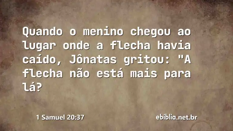 1 Samuel 20:37