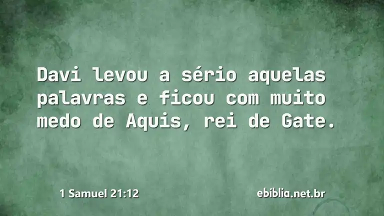 1 Samuel 21:12