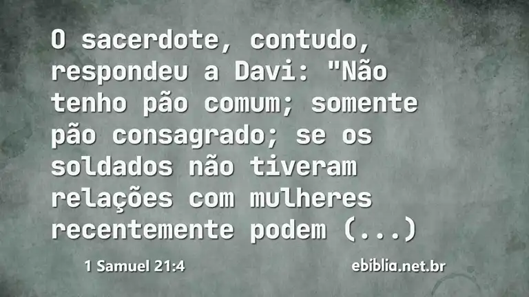 1 Samuel 21:4