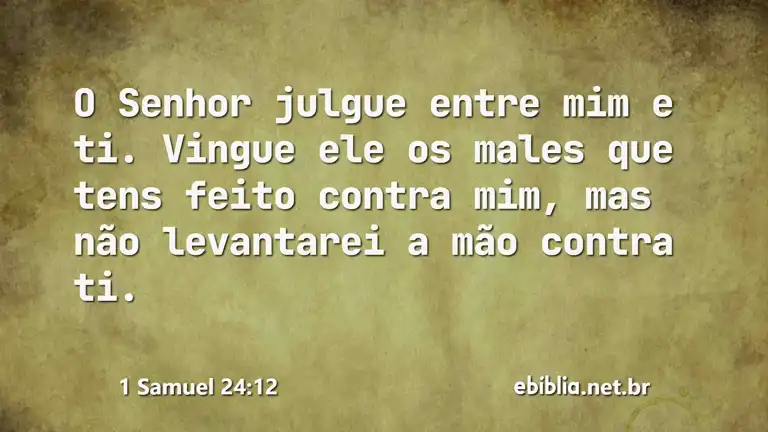 1 Samuel 24:12