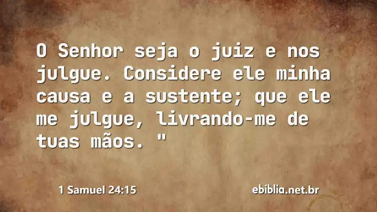 1 Samuel 24:15