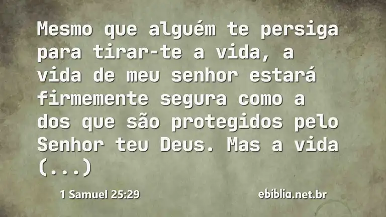 1 Samuel 25:29