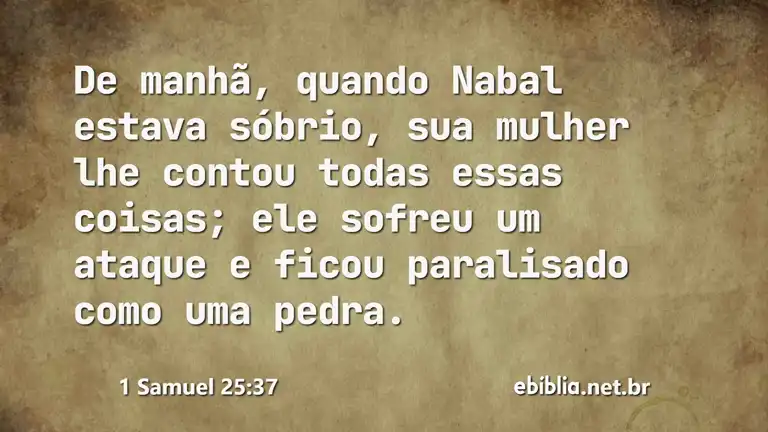 1 Samuel 25:37