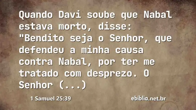 1 Samuel 25:39