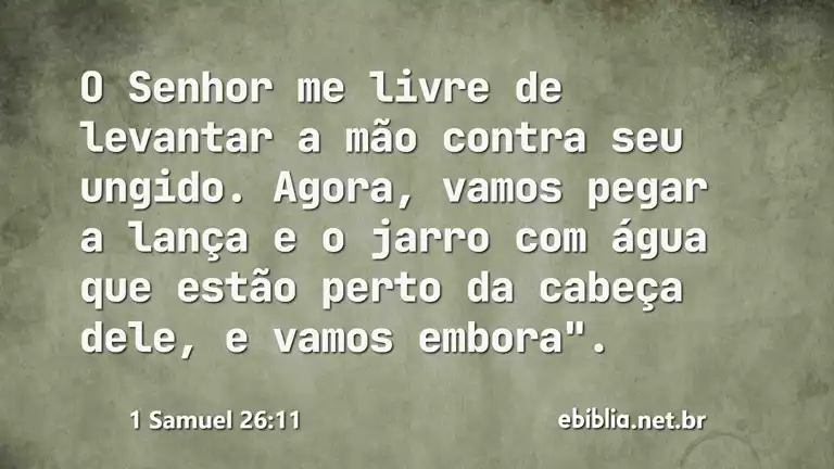 1 Samuel 26:11