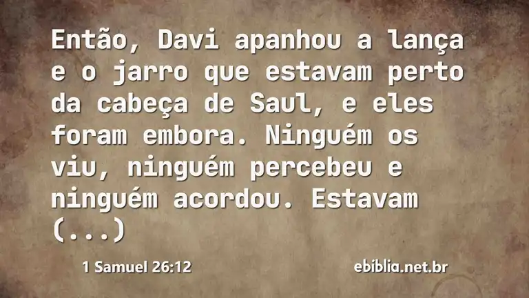 1 Samuel 26:12