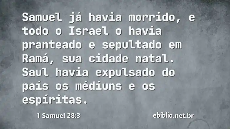 1 Samuel 28:3