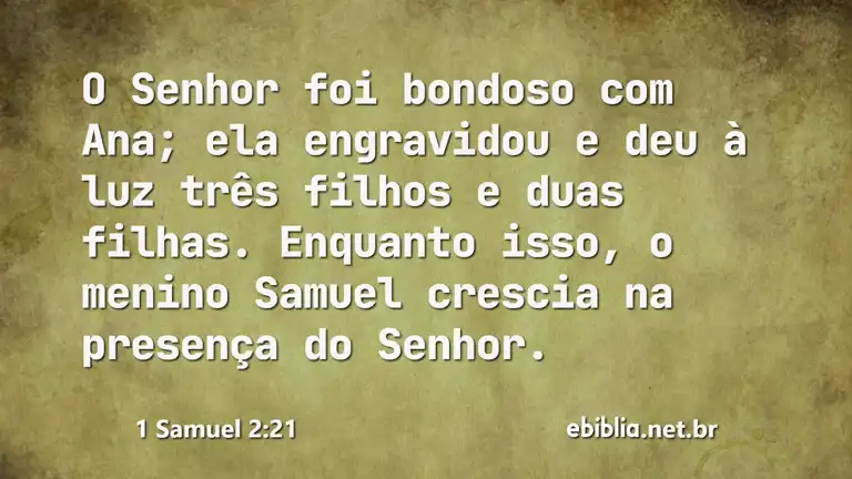 1 Samuel 2:21