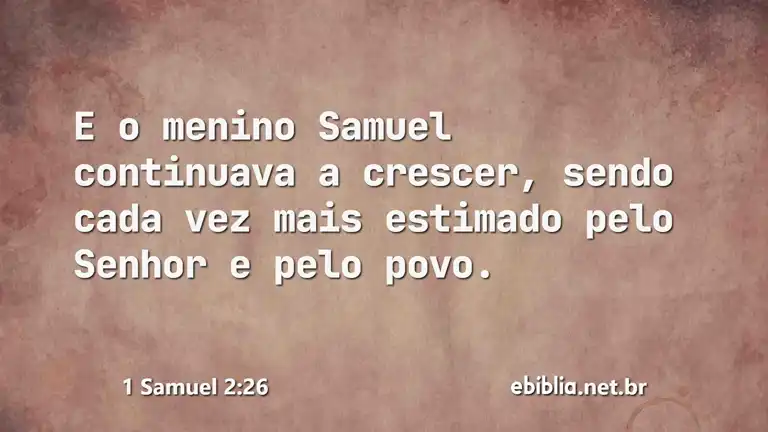 1 Samuel 2:26