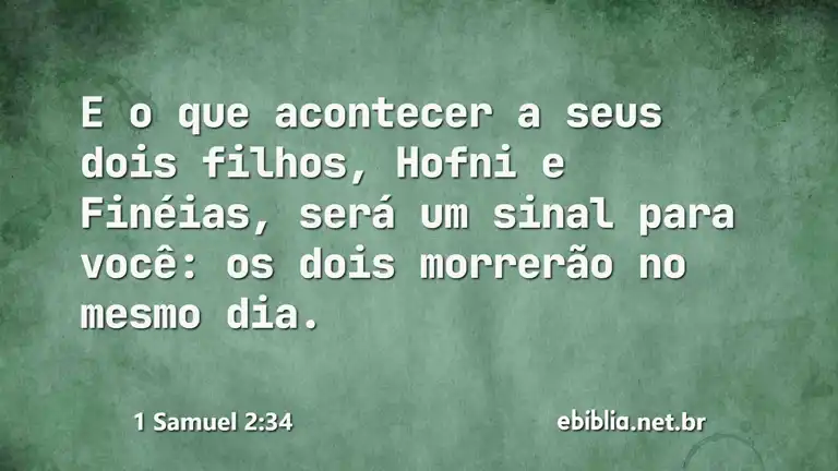 1 Samuel 2:34